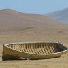 Boot in der Wüste
